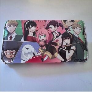 Anime SPY X FAMILY Character Wallet with Colorful Design